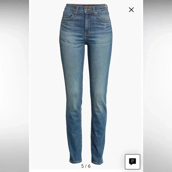 Women’s VERONICA BEARD apolo Debbie High Waist Skinny Jeans size 25 - Picture 2 of 10